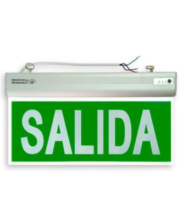 Letrero salida de emergencia